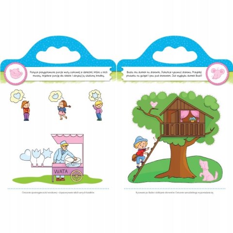 Domowe przedszkole od 4 lat Zabawy edukacyjne z naklejkami Aksjomat