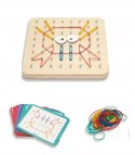 Drewniana tablica manipulacyjna Geoplan BS Toys