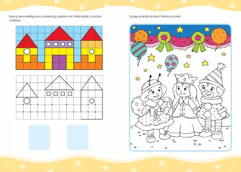 Elementarz Przedszkolaka 4-latek z Naklejkami 4+