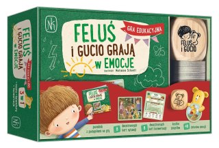 Feluś i Gucio grają w emocje Nasza Księgarnia Gra Edukacyjna