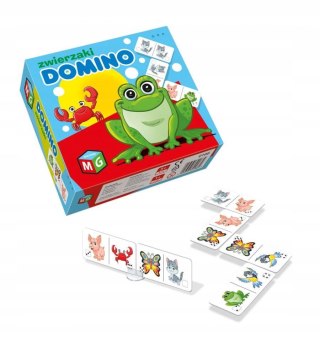 Gra Rodzinna Domino Zwierzaki Multigra Zwierzątka