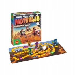Gra Rodzinna Planszowa Motorajd Alexander Motocrossowy Wyścig