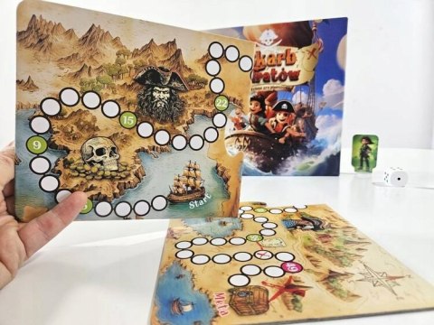 Gra Rodzinna Planszowa Skarb Piratów Alexander Piraci