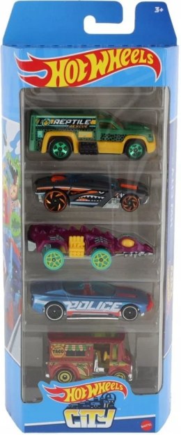 Hot Wheels Małe samochodziki HW City 5-pak HTV39
