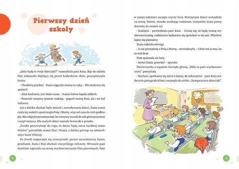 Idę do szkoły Opowiadania dla dzieci (klasy 0-3) Greg