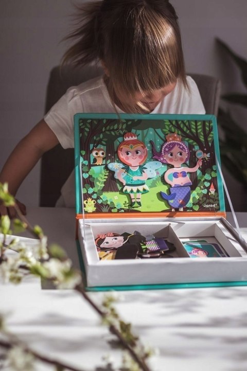 Janod Magnetyczna Układanka Świat Baśni Puzzle