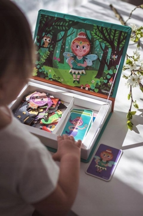 Janod Magnetyczna Układanka Świat Baśni Puzzle