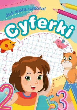 Już Woła Szkoła Cyferki Piszę Cyfry Nauka Pisania