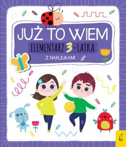 Już to Wiem Elementarz 3-latka z naklejkami