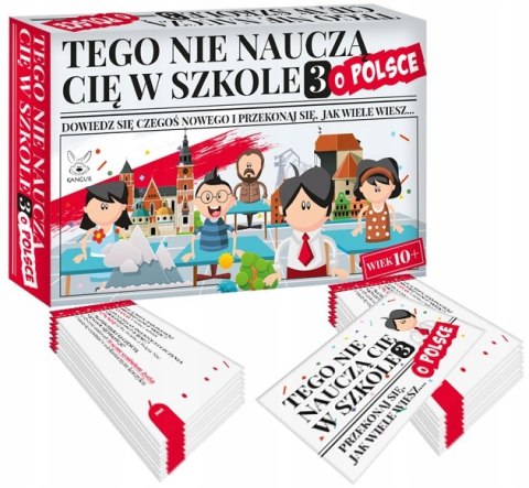Kangur Tego nie nauczą cię w szkole 3 o Polsce Gra Rodzinna 10+ Polska