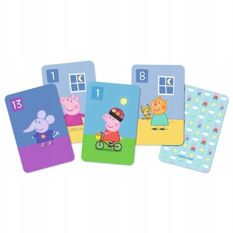 Karty Piotruś Świnka Peppa Gra karciana dla najmłodszych Trefl