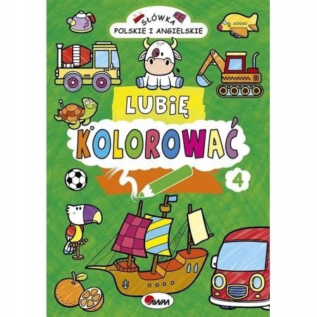 Kolorowanka Dla chłopców 4 Lubię Kolorować