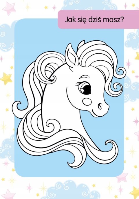 Kolorowanka z tatuażami świecą w ciemności Kucyki Pony 16 Tatuaży Skrzat