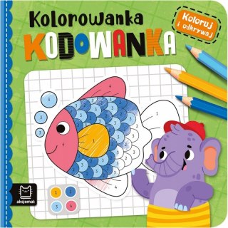 Koloruj i odkrywaj Kolorowanka kodowanka Aksjomat