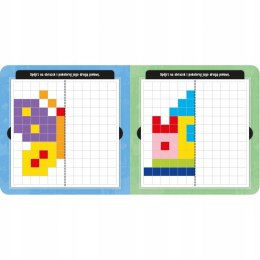 Koloruj i odkrywaj Symetryczne malowanki Aksjomat