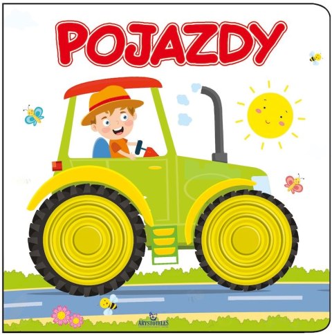 Książeczka Sensoryczna Pojazdy Auta Dotykowa