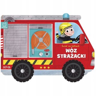Książeczka Świat na kółkach Wóz Strażacki Aksjomat
