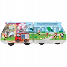 Książeczka Świat na kółkach Wóz Strażacki Aksjomat
