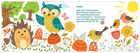 Książka Dźwiękowa Co słychać w Lesie? 6 Dźwięków