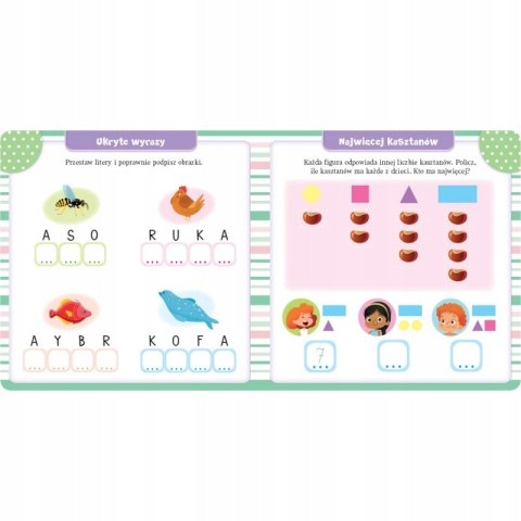 Łamigłówki 6-letniej główki Bawię się i rozwiązuję Aksjomat