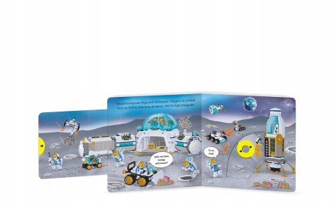 Lego City Kosmiczna misja Książka z ruchomymi elementami Ameet