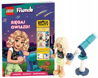 Lego Friends Sięgaj gwiazd! Ameet Minifigurka Nova i Teleskop 14 Klocków