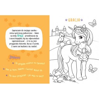Malowanka z Farbkami i Pędzelkiem. Kucyki 4+ Aksjomat