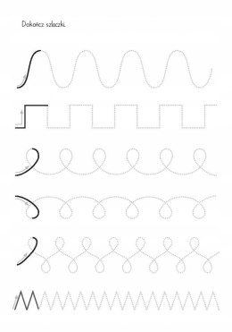 Mały Uczeń Moje Cyferki Piszę Cyfry Nauka Pisania