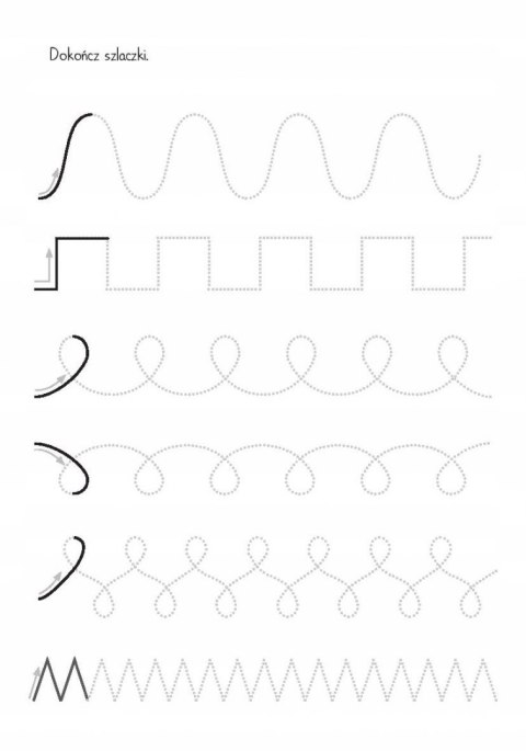 Mały Uczeń Moje Cyferki Piszę Cyfry Nauka Pisania