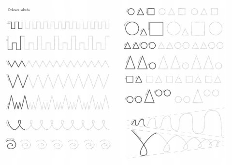 Mały Uczeń Moje Cyferki Piszę Cyfry Nauka Pisania