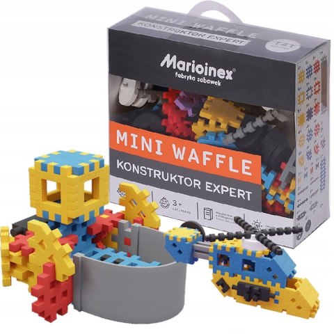 Marioinex Klocki Mini Wafle konstruktor expert 141 elementów