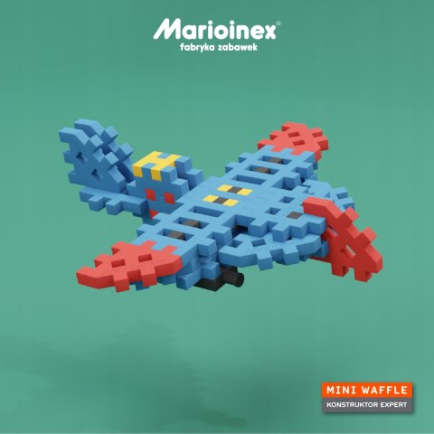 Marioinex Klocki Mini Wafle konstruktor expert 301 elementów