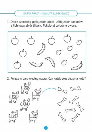 Matematyka klasa 1. Karty pracy do ćwiczeń