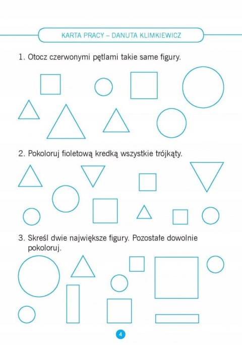 Matematyka klasa 1. Karty pracy do ćwiczeń