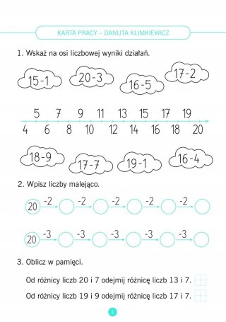 Matematyka klasa 2. Karty pracy do ćwiczeń