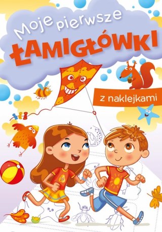 Moje Pierwsze Łamigłówki z Naklejkami Pisanie