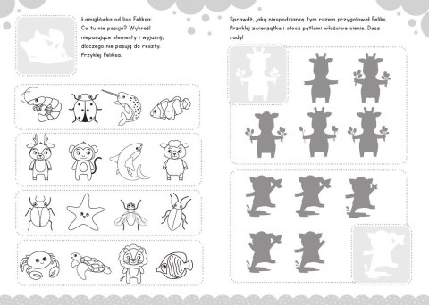 Moje Pierwsze Łamigłówki z Naklejkami Pisanie