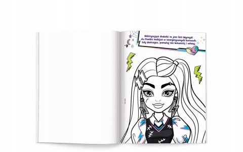 Monster High Pomaluj mnie! Ameet w środku Farby