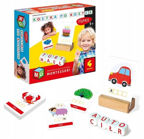Montessori Kostka po Kostce 4 Kostki Multigra
