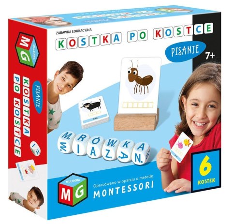 Montessori Kostka po Kostce 6 Kostek Multigra