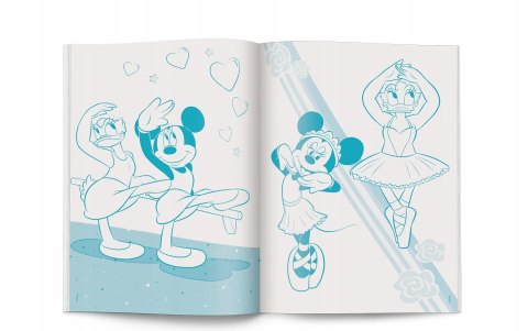 Myszka Minnie Kolorowanka Naklejki Malowanka Ameet