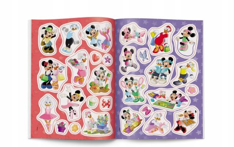Myszka Minnie Kolorowanka Naklejki Malowanka Ameet