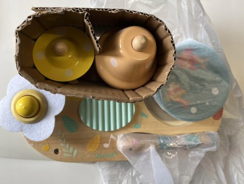 OUTLET Drewniany muzyczny ministolik Pure Janod 12m+