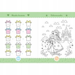 Piękne Królewny. Aktywizujące Zabawy dla Dziewczynek 4+ Aksjomat