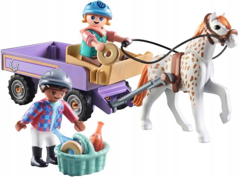 Playmobil Horses of Waterfall 71496 Powóz kucyków Playmobil Horses of Waterfall 71496 Powóz kucyków