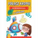 Połącz kropki dla przedszkolaka z Żółwiem Aksjomat