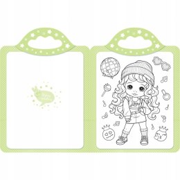 Przyjaciółki. Zaczarowana Kredka. Malowanka z Naklejkami 4+ Aksjomat