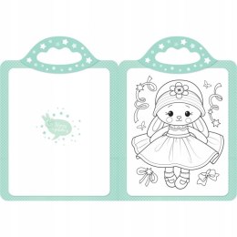 Przytulanki. Zaczarowana Kredka. Malowanka z Naklejkami 4+ Aksjomat