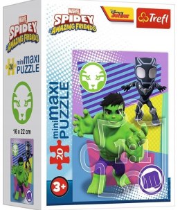 Puzzle Trefl 20 elementów minimaxi Spidey i Super Kumple 21133