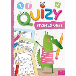 Quizy przedszkolaka Różowe Aksjomat Zagadki Łamigłówki